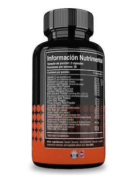 Immune Support Reset Nutrition con graviola, té verde frambuesa sabor natural de 60 cápsulas