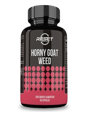 Horny Goat Weed Reset Nutrition Con Tribulus Tongkat Ali Y Maca Sabor Natural