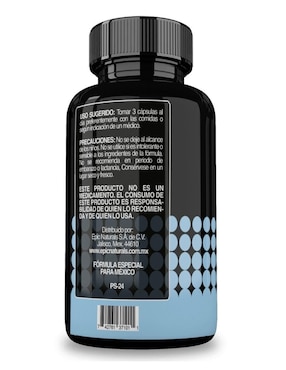 Prostate Support Reset Nutrition con saw palmetto pygeum africano sabor natural de 90 cápsulas