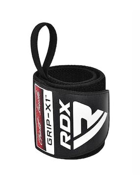 Muñequera deportiva RDX Gym Wrist Wraps W3 Full Black