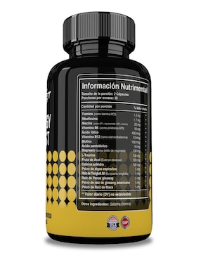 Energy Boost Reset Nutrition con acaí sabor natural de 60 cápsulas