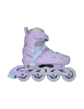 Patines En Línea Iron Roller Freeskate Ajustable Unisex