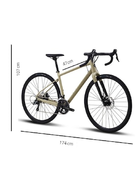 Bicicleta gravel Polygon rodada Path X4 unisex