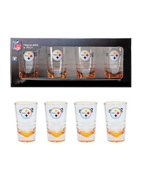 Kit Tequilero NFL Pittsburgh Steelers De Cristal