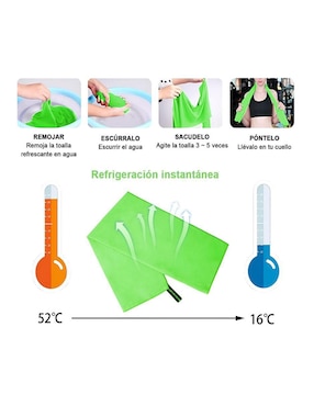Set de toallas Wünd de microfibra