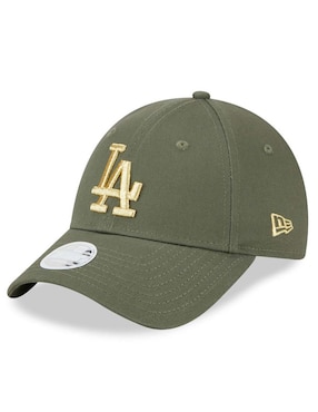 Gorra Visera Curva Snapback New Era Metallic Logo MLB Los Angeles Dodgers Para Mujer