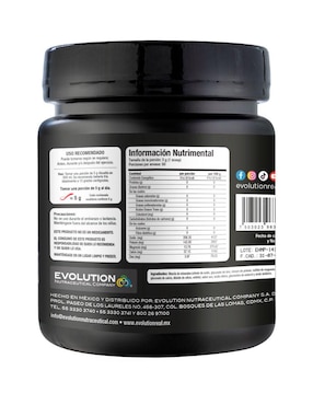 Hydromineral pro Coco Evolution Nutraceutical Company con gluconato de zinc sabor coco