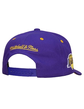 Gorra con visera curva casual Mitchell & Ness Los Angeles Lakers para hombre