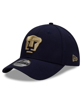 Gorra Visera Curva Correa Ajustable New Era Pumas De La UNAM Adulto