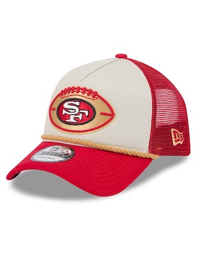 Gorra Visera Curva Snapback New Era Sideline Historic NFL San Francisco 49ers Unisex