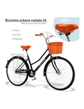 Bicicleta urbana Bluelander rodada 26 unisex