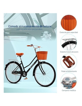 Bicicleta urbana Bluelander rodada 26 unisex
