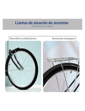 Bicicleta urbana Bluelander rodada 26 unisex