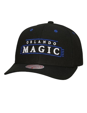 Gorra Visera Curva Correa Ajustable Mitchell & Ness Orlando Magic Unisex