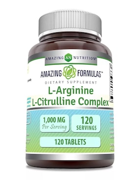 L-Arginine L-Citrulline Amazing Nutrition Sabor Natural