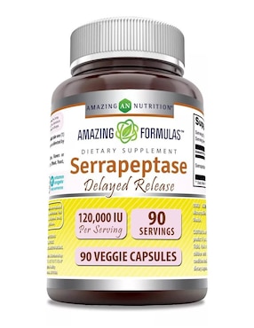 Serrapeptase Amazing Nutrition Sabor Natural