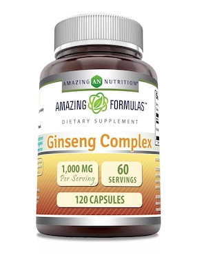 Ginseng Complex Amazing Nutrition Sabor Natural