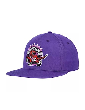 Gorra Visera Plana Cerrada Mitchell & Ness Toronto Raptors Adulto