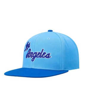 Gorra Visera Plana Correa Ajustable Mitchell & Ness Los Angeles Lakers Adulto