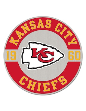 Pin NFL De Metal Redondo Kansas City Chiefs