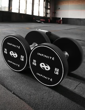 Set mancuernas de peso fijo Infinité 10 kg 2 piezas