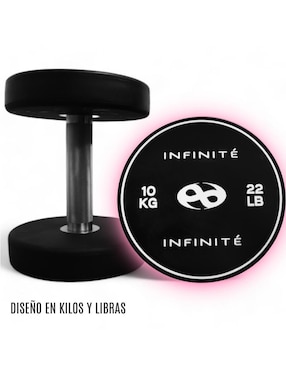 Set mancuernas de peso fijo Infinité 10 kg 2 piezas