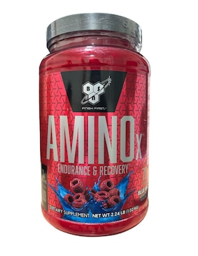Amino X 70serv BSN con BCAAS Bsn con aminoácidos y electrolitos sabor mora azul de 1 kg