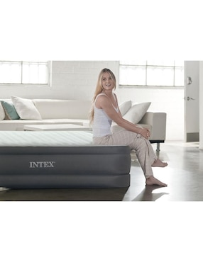 Colchón inflable Intex 64905 colchoneta pillow top integrada