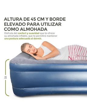 Colchón inflable Hikeo 83946 tight top sin colchoneta