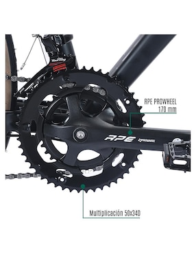 Bicicleta de ruta Gravel rodada 700 Armstrong unisex