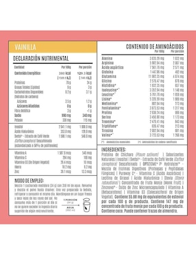 Proteína vegetal Fitmingo Birdman sabor vainilla de 1.7 kg