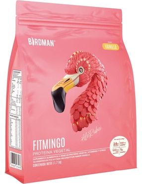 Proteína vegetal Fitmingo Birdman sabor vainilla de 1.7 kg