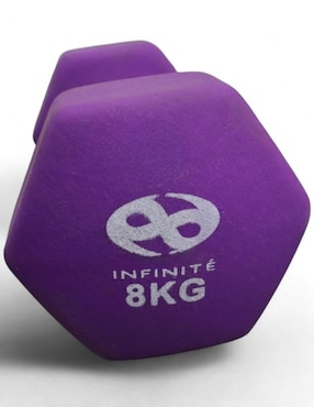 Set mancuernas de peso fijo Infinité 8 kg 2 piezas
