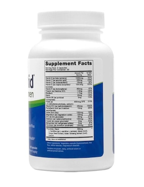 Fertilaid For Men Fertilidad Fairhaven Health con multivitaminico sabor natural de 90 cápsulas