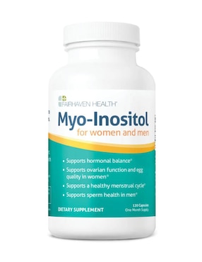 Myo-inositol Para Mujer Y Hombre Fairhaven Health Con MYO Inositol Sabor Natural