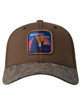 Gorra visera curva hebilla campismo Sion Adventure Hunter