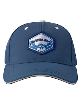 Gorra visera curva velcro campismo Sion Adventure Awaits