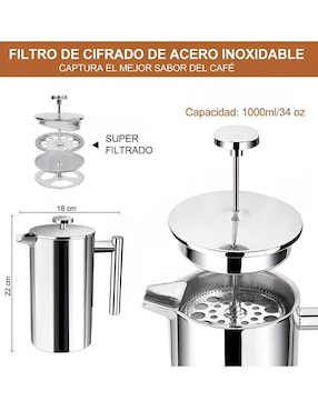 Cafetera portátil Wünd de 1.6 L