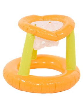 Inflable acuático forma de canasta de basquetbol Intex infantil