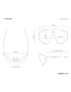 Lentes de ciclismo Scicon Aeroscope
