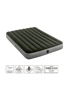 Colchón inflable Intex 64778 colchoneta pillow top integrada