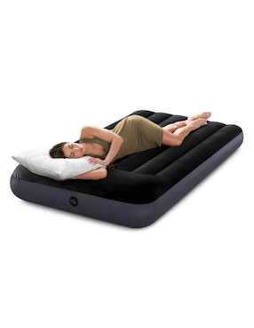 Colchón inflable Intex 64141 colchoneta pillow top integrada