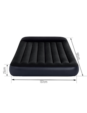 Colchón inflable Intex 64142 colchoneta pillow top integrada
