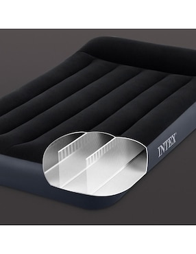 Colchón inflable Intex 64142 colchoneta pillow top integrada