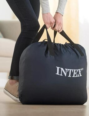 Colchón inflable Intex 64427 colchoneta pillow top integrada