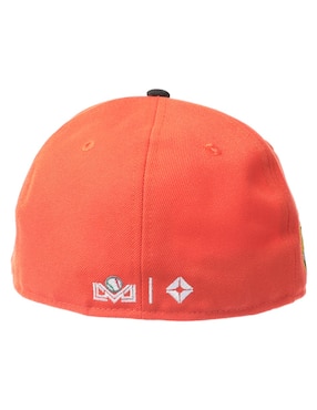 Gorra visera curva cerrada béisbol New Era Naranjeros de Hermosillo
