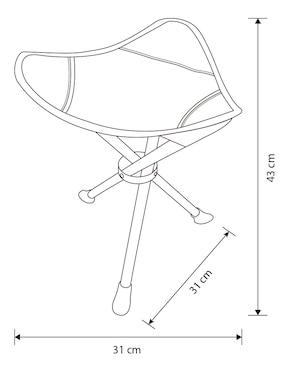 Silla plegable X10