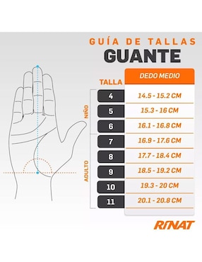 Guantes para fútbol Rinat de infantil