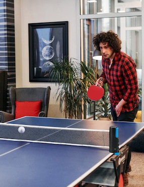 Juego de tenis de mesa portátil X10 de 6 piezas