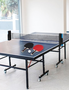 Juego de tenis de mesa portátil X10 de 6 piezas